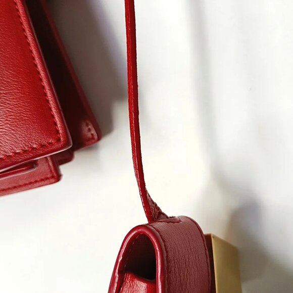 Saint Laurent Small Sac de Jour Blue Leather Tote - Picture 7 of 15